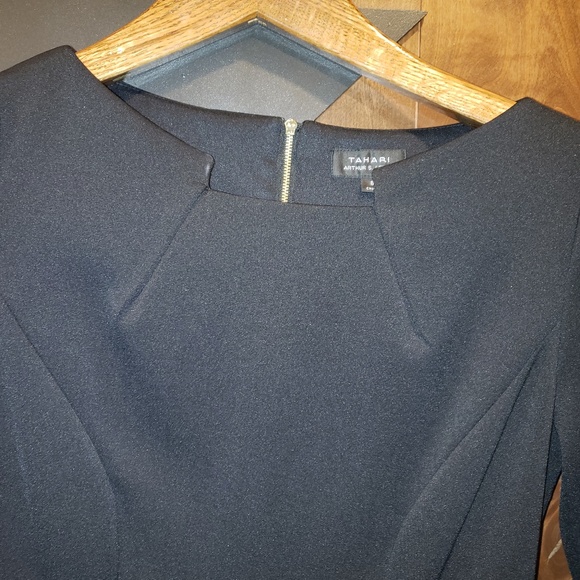 Tahari ASL Black Office Dress - Picture 1 of 3